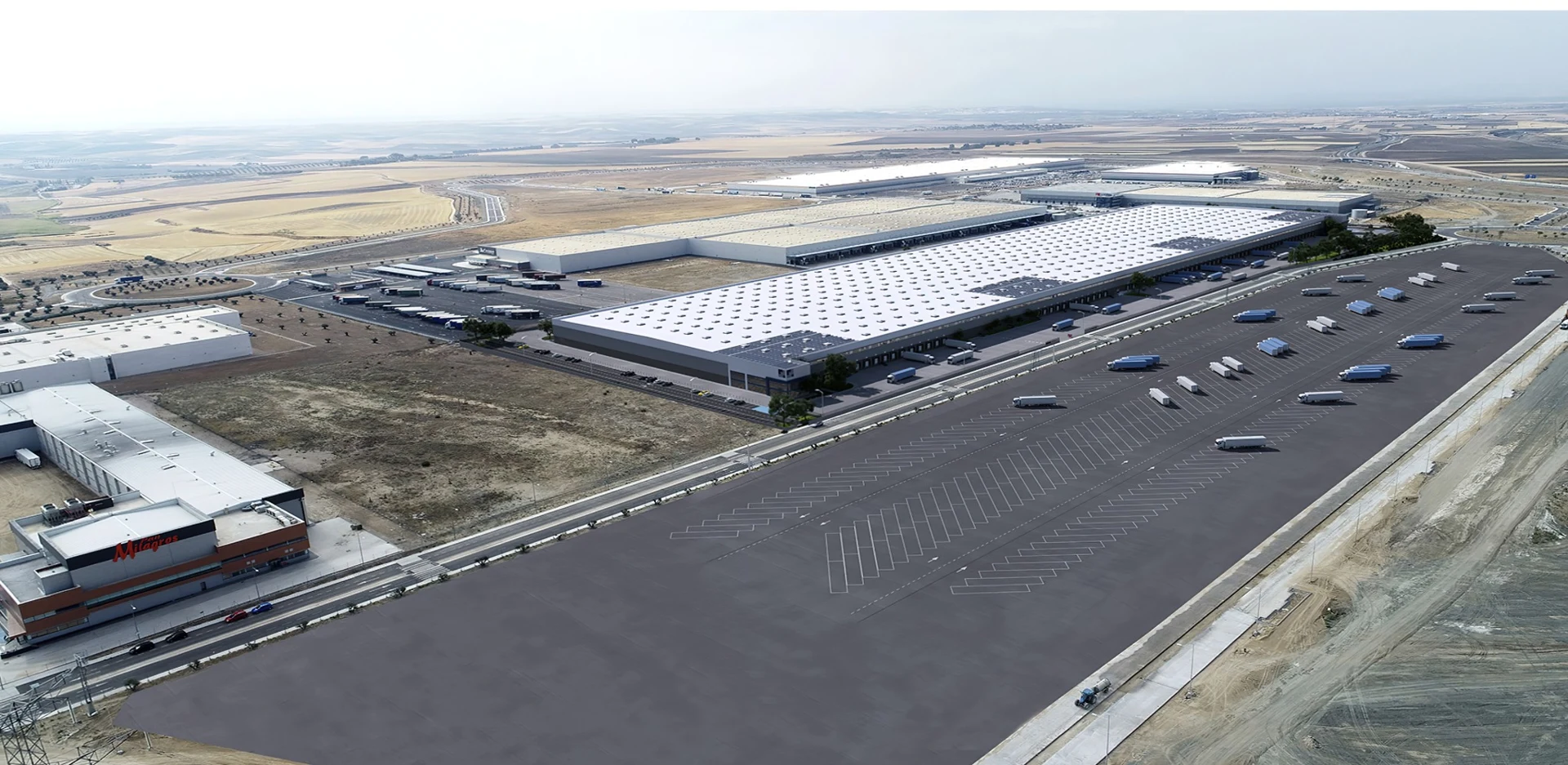 Illescas · Segunda vista aérea del conjunto industrial