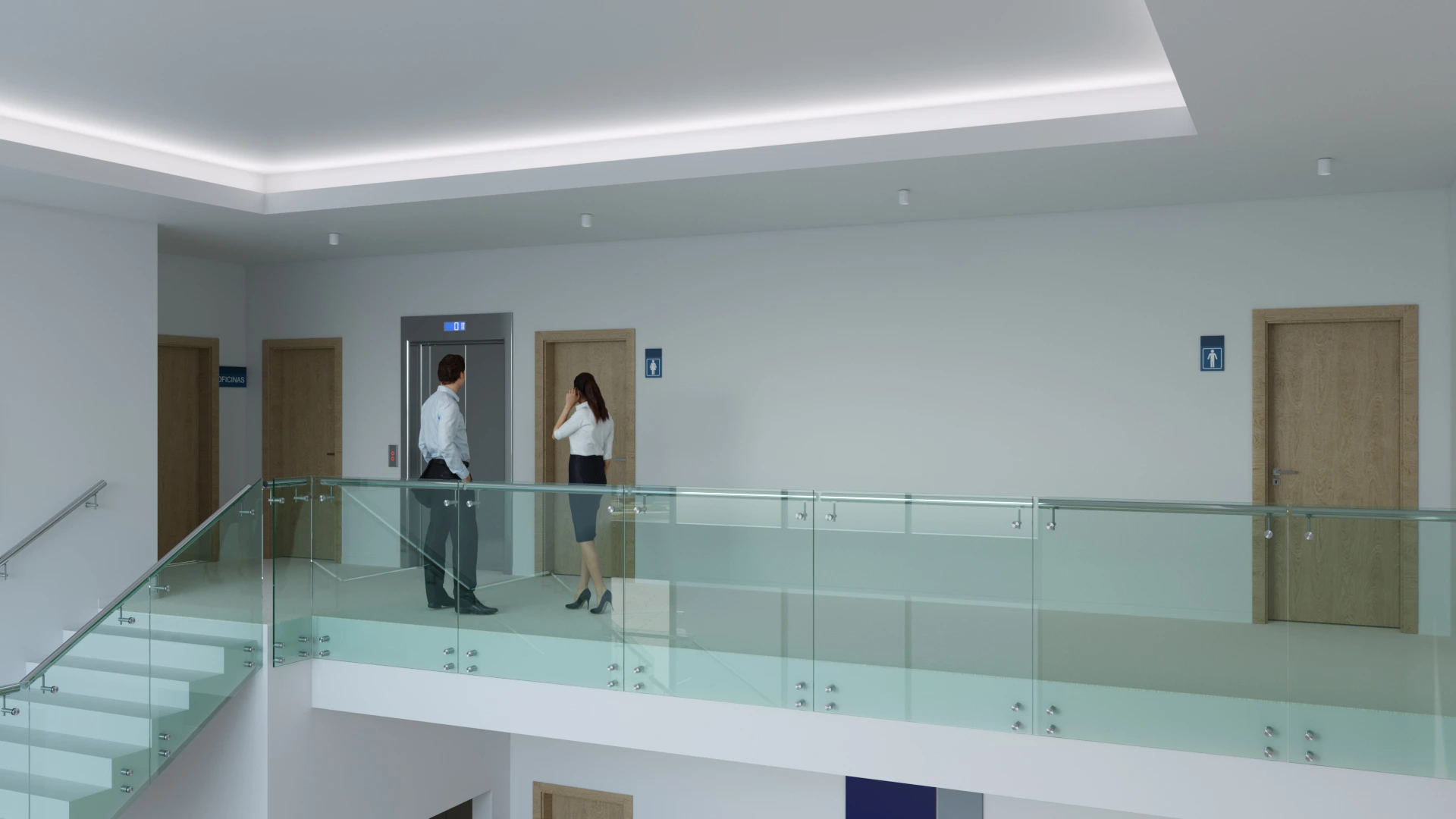 Illescas · Vestíbulo y circulación interior