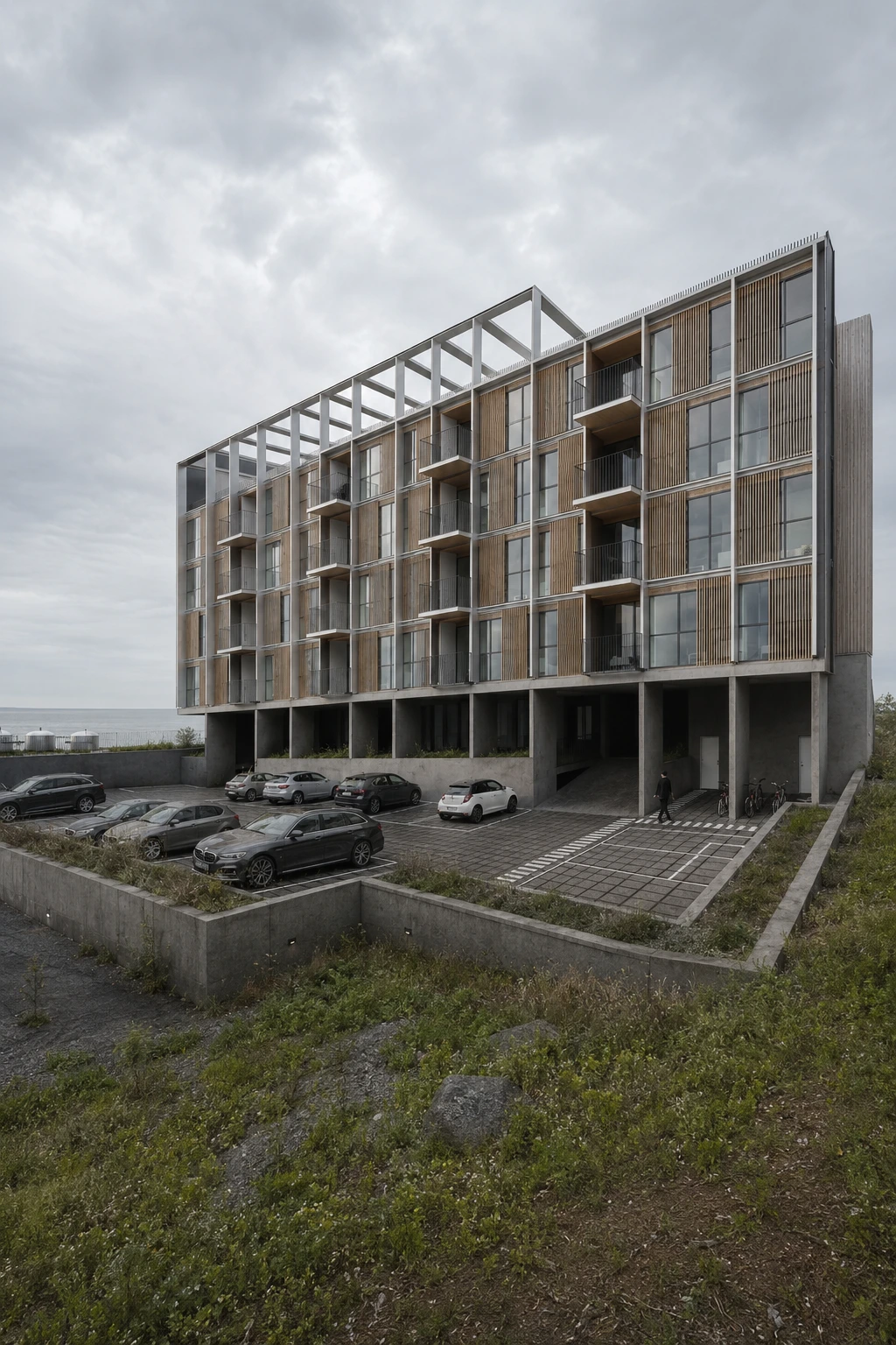 Edificio en Pontevedra · Perspectiva 03